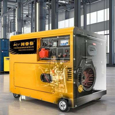 Buy Dual Cylinder 5kw To 18kw Silent Diesel Generator Set Air Cooled 230V online manufacture