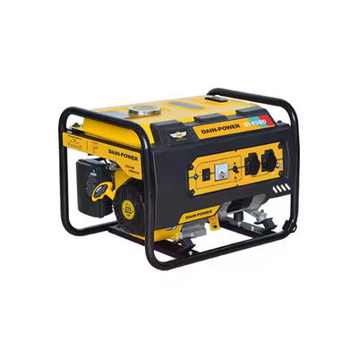 Buy Portable Quiet Open Frame Generator 6KW 7KW Three Phase Gasoline Generator online manufacture
