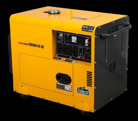 Buy 3kw-15kw Silent Diesel Generator Sets Air-Cooled Two-Cylinder Four-Stroke Engines Electronically Start online manufacture