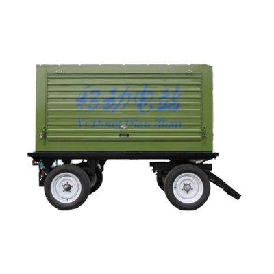 100kva 200kva Mobile Trailer Generator 300kva 500kva Silent Portable Diesel Generator Set