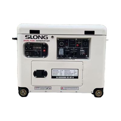 5 - 17kw Dual Fuel CNG Generator Set Silent Inverter LPG Generator Household
