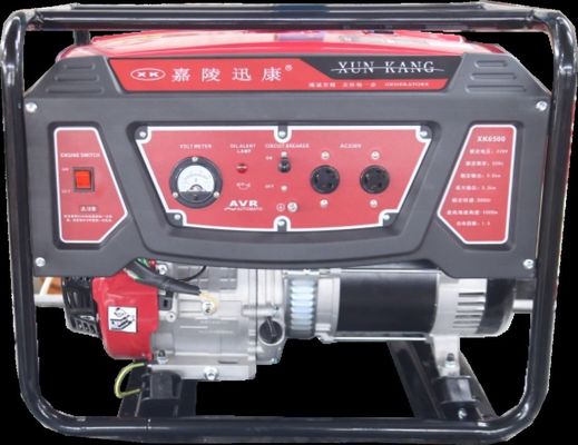 Remote  5kw 6.25kva Open Frame Gasoline Generator Auto Start Small Gasoline Generator