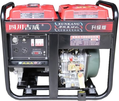 8kw Dual Fuel Open Frame Inverter Generator 110V 220V Double Voltage Petrol Portable