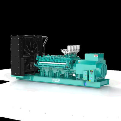 การบริโภคเชื้อเพลิงต่ํา เครื่องผลิตดีเซล 3 ขั้นตอน 1600KW 1640KW GOOGOI เครื่องผลิตดีเซล 3 ขั้นตอน
