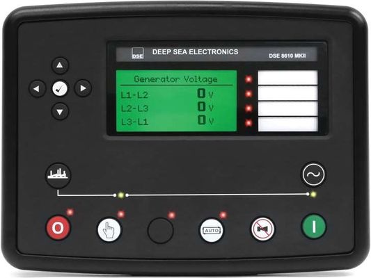 Black Electric DSE Parallel Intelligent Controller Powerful Diesel Generator Accessories