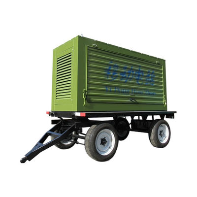40kw 50kw 60kw Mobile Trailer Generator 80kw 1800RPM Cummins 100kw Diesel Generator