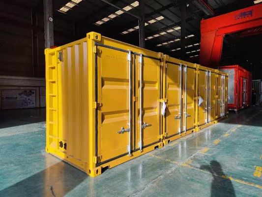 Soundproof 1250kva Container Generator Cummins / Perking /WEICHAI 1000 Kw Diesel Generator Set
