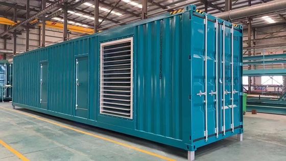 Custom Container Generator 20Feet 40Feet SDEC 500kw - 2000kw Diesel Generator Set