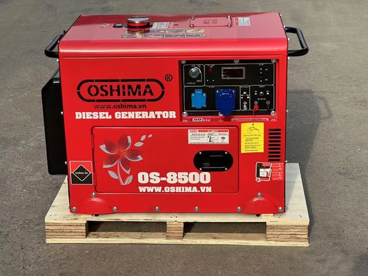 Risparmio di carburante 5kw 8kw 10kw generatore diesel silenzioso set raffreddato ad aria personalizzabile