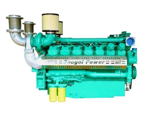 High Speed And High Horsepower Large Diesel Generator Sets Operating At 880kw 1000kw 1100kw With GOOGOI Engine